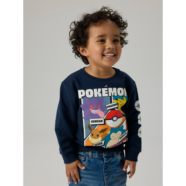 Name It - Sweatshirt - Sibo Pokemom - Navy Blazer