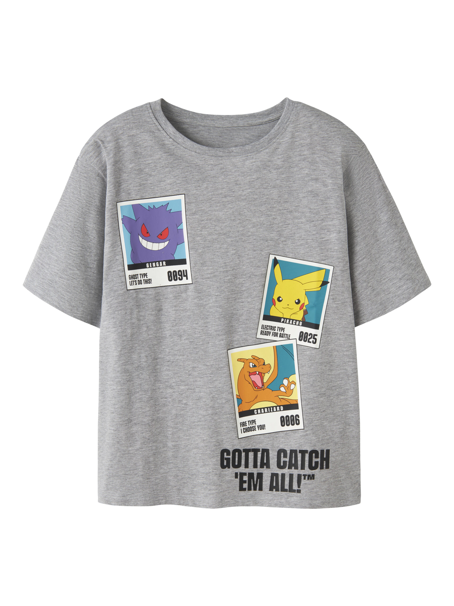 Name It - T-shirt - Sebast - Grey Melange - Billede 2
