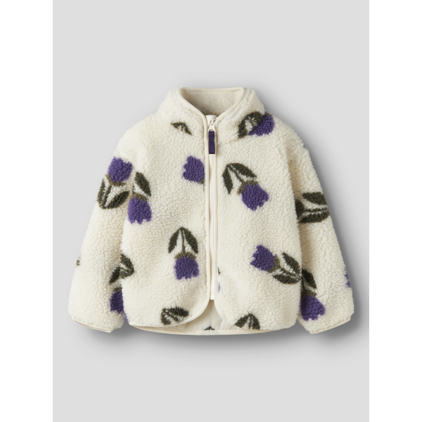 Name It - Teddy jakke - Onelda - Antique White