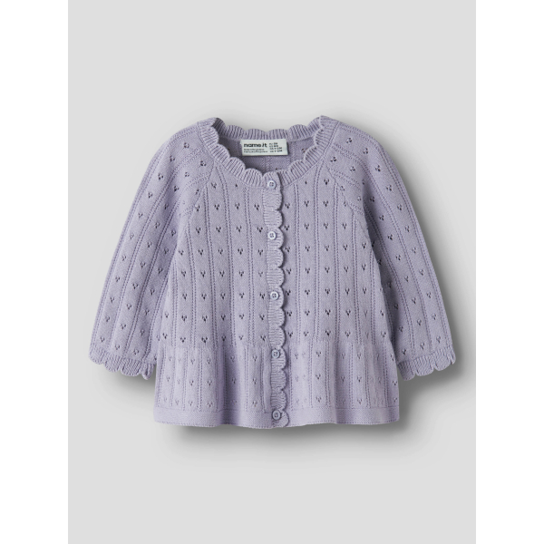 Name It - Cardigan - Oxenia - Heirloom Lilac