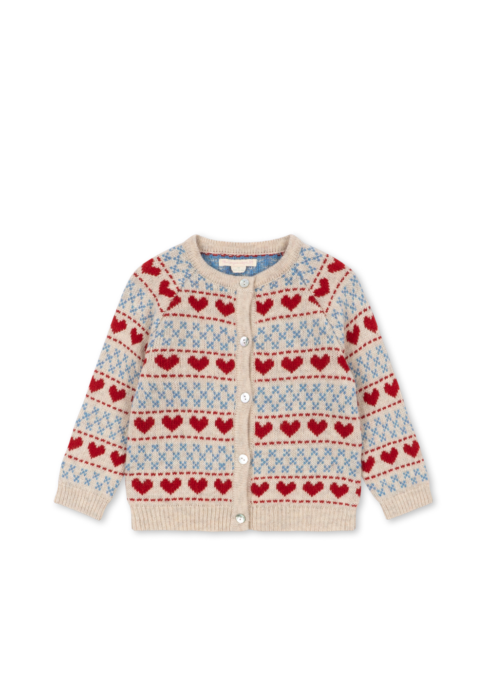 Konges Sløjd - Uld cardigan - Belou - Heart