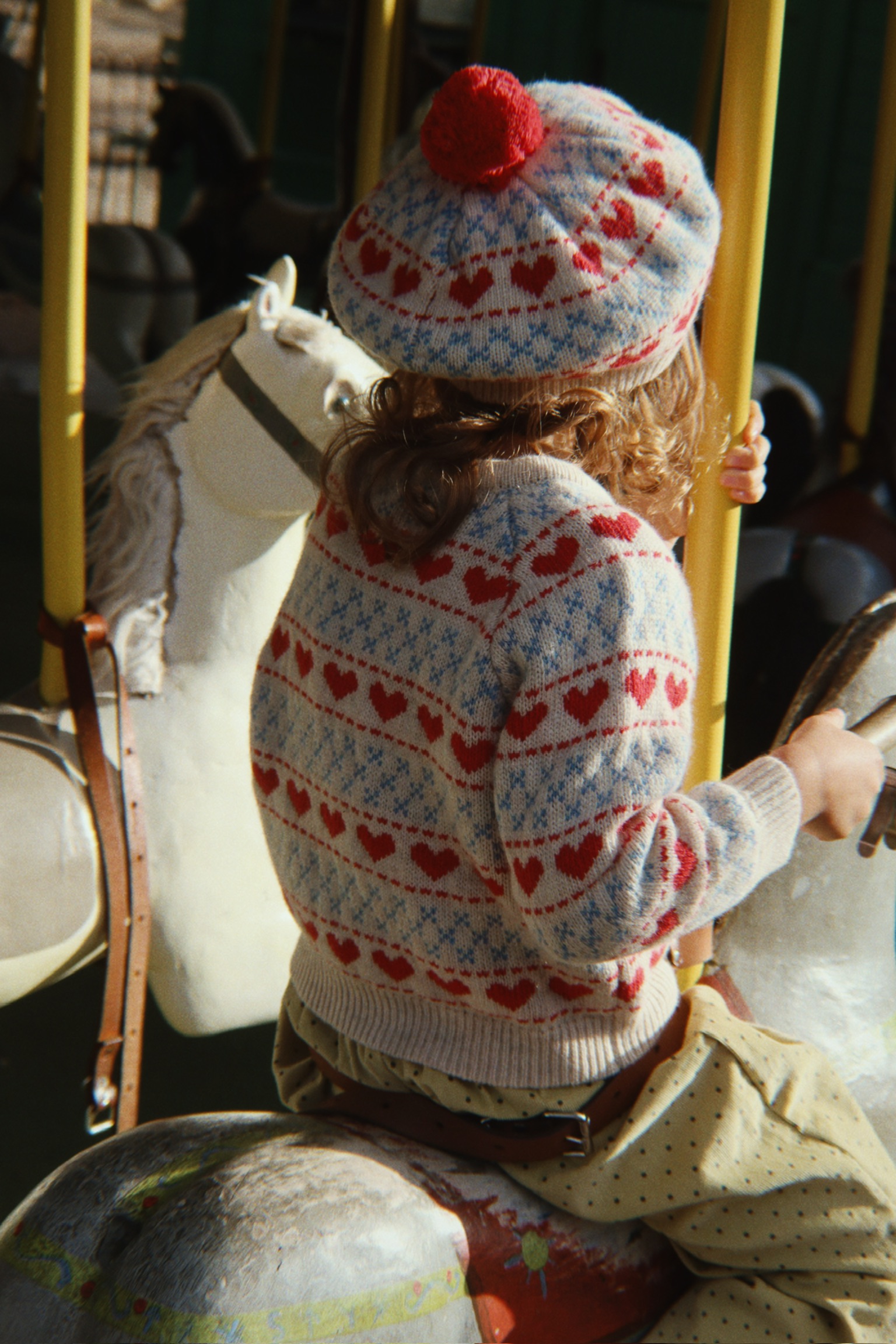 Konges Sløjd - Uld cardigan - Belou - Heart - Billede 6