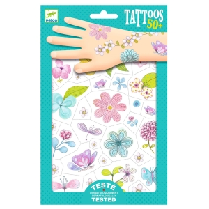 Djeco - Tatoveringer - Blomster
