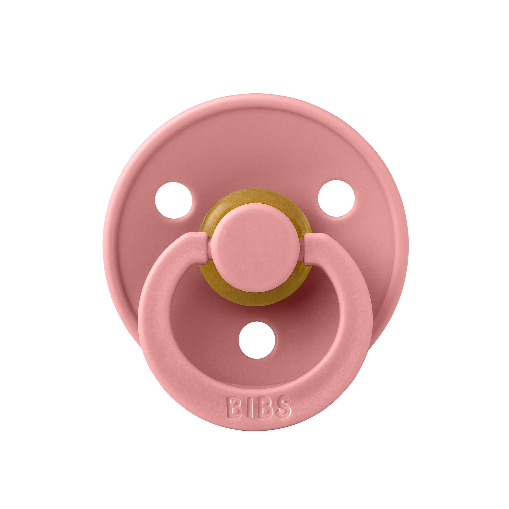Bibs - Sut - Rund - Latex - Dusty Pink