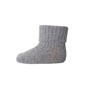 MP Denmark - Strømpe - Rib - Grey 491