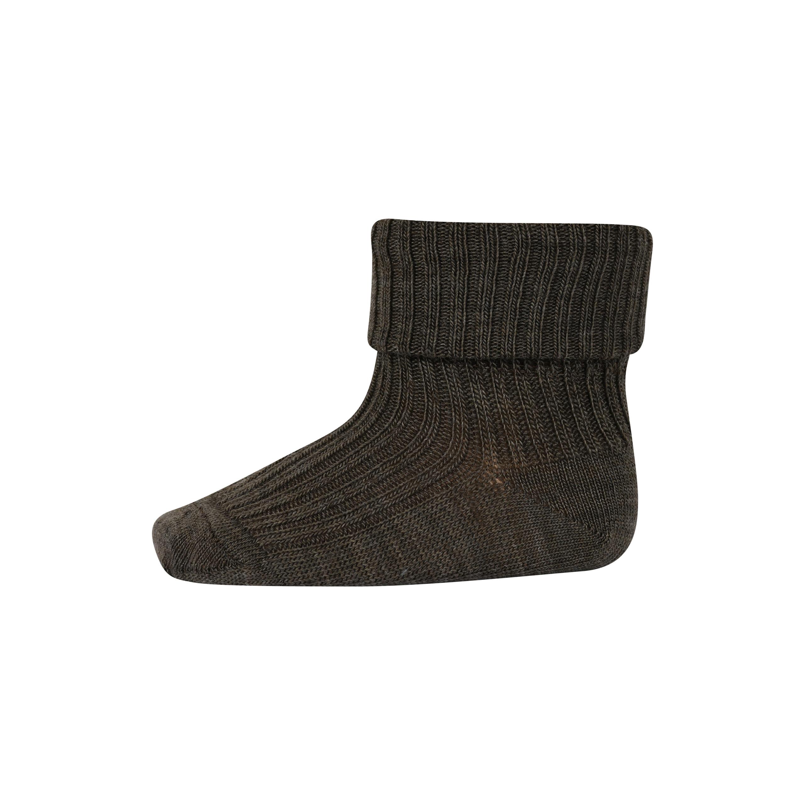 MP Denmark - Strømpe - Uld - Brown Melange 351