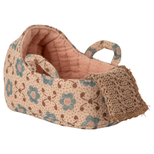 Maileg - Carry cot - Baby mus - Rose