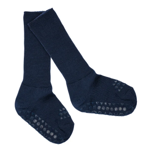 GoBabyGo - Skridsikre Strømper - Merino uld - Midtnight Blue 96