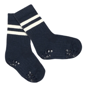 GoBabyGo - Skridsikre Strømper - Sport - Navy Blue
