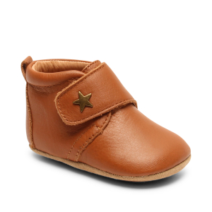 Bisgaard - Hjemmesko - Baby Star - Cognac