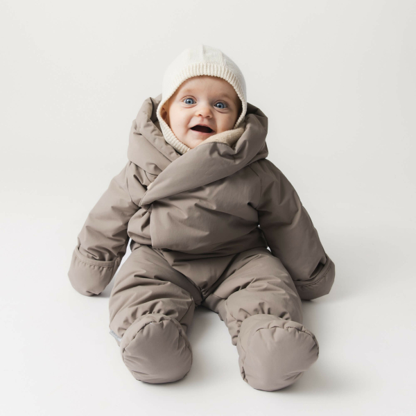 Mini A Ture - Baby flyverdragt - Matfianna - Grey Brown