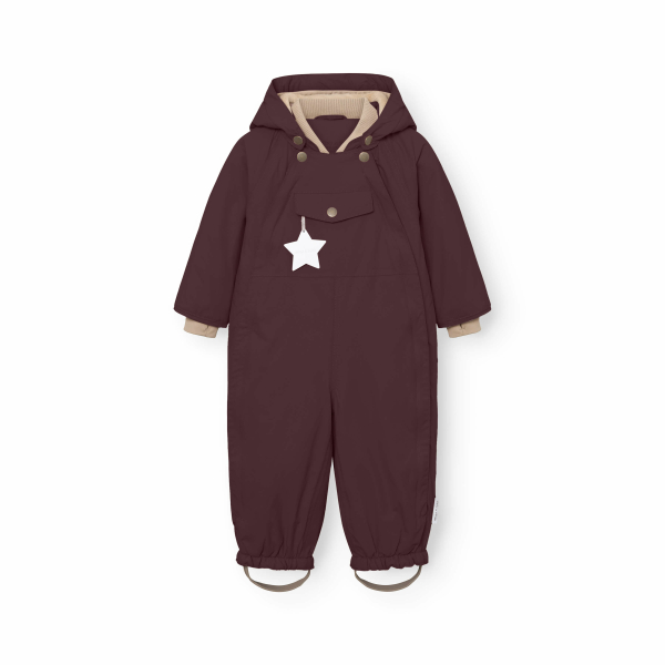 Mini A Ture - Flyverdragt - Matwisti - Fudge Aubergine