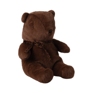 Maileg - Plys bamse - Medium - Mørkebrun