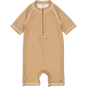 Wheat - UV Badedragt - Cas - Golden Green Stripe
