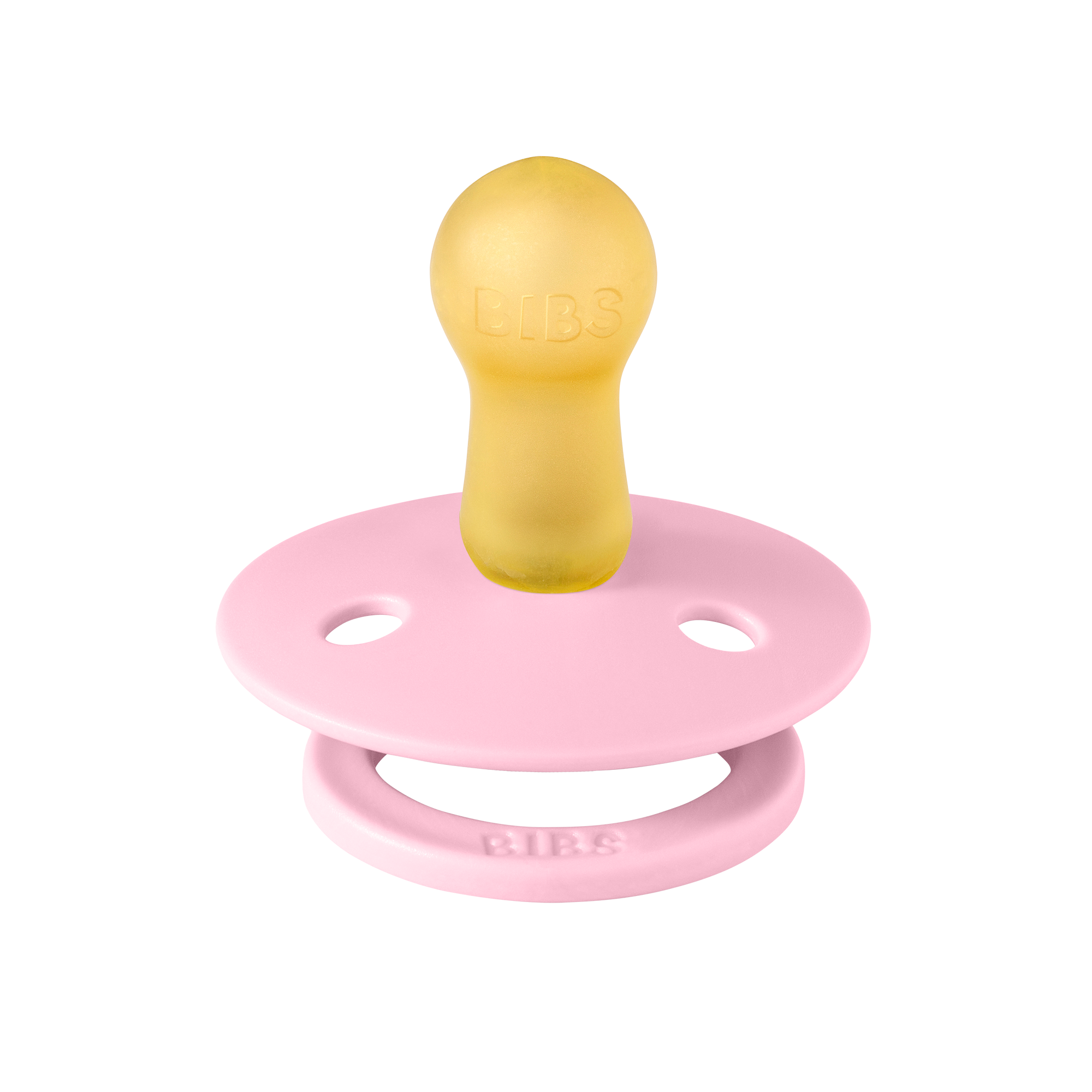 Bibs - Sut – Rund - Latex – Baby Pink - Billede 2