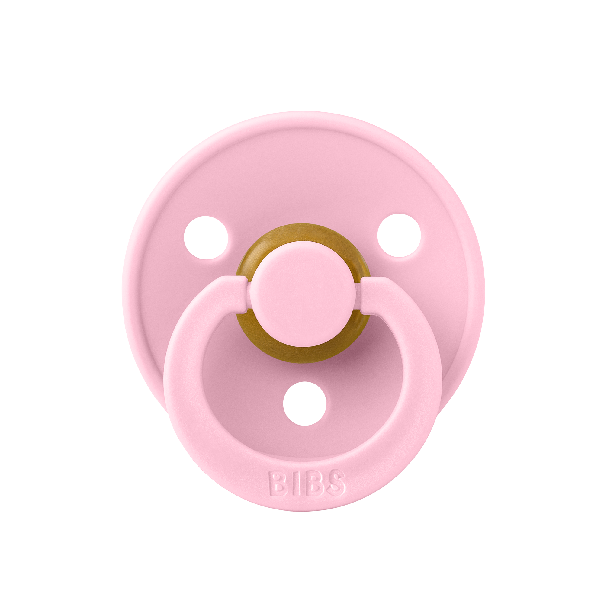 Bibs - Sut – Rund - Latex – Baby Pink