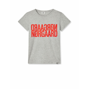 Mads Nørgaard - T-shirt - Turvina - Grey Melange
