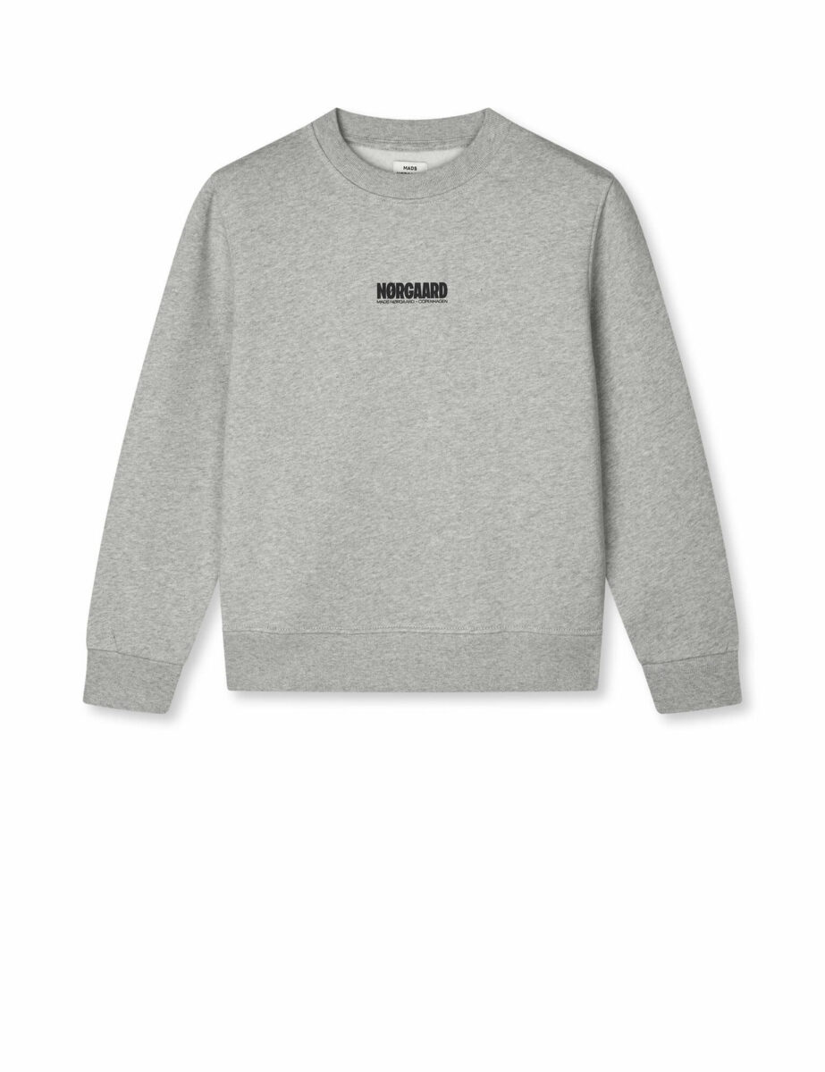 Mads Nørgaard - Sweatshirt - Solo - Grey Melange