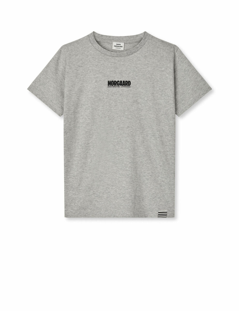 Mads Nørgaard - T-shirt - Thorlino - Grey Melange