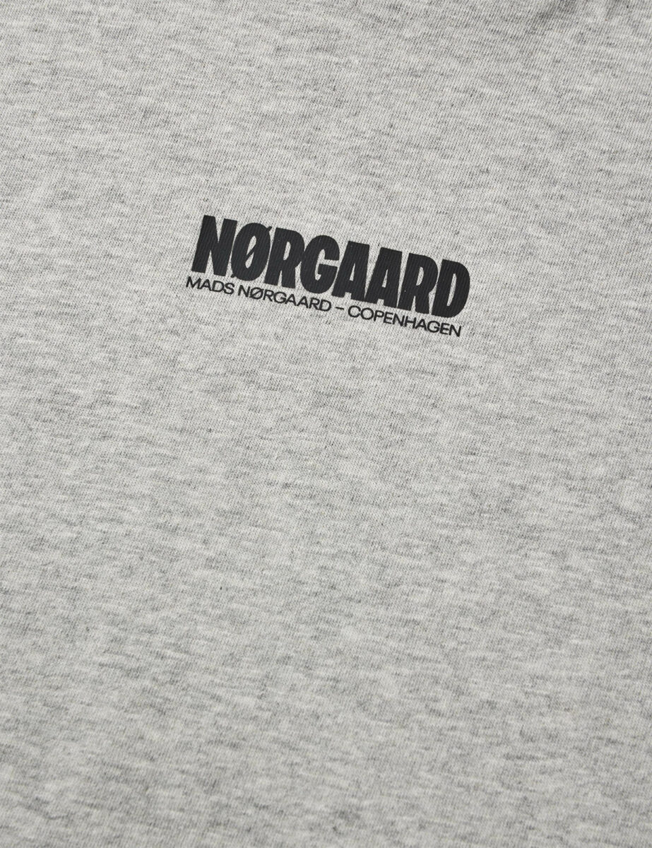 Mads Nørgaard - T-shirt - Thorlino - Grey Melange - Billede 3