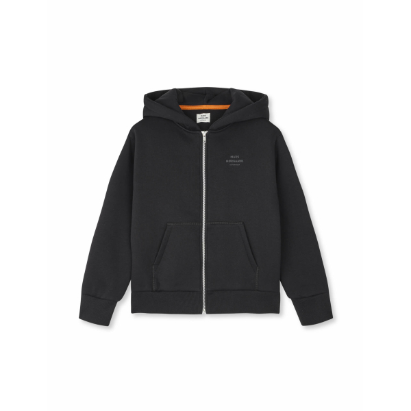 Mads Nørgaard - Hoodie m. lynlås - Sonan - Jet Black