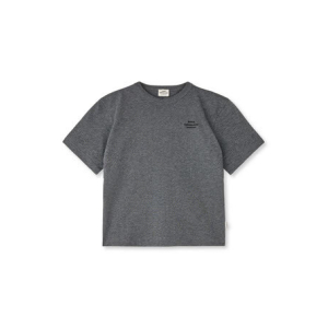Mads Nørgaard - T-shirt - Theo - Dark Grey Melange