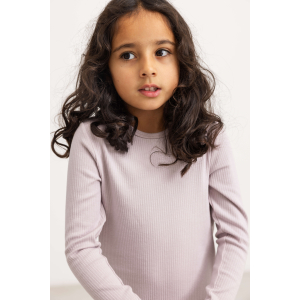 Marmar Copenhagen - Bluse - Rib - Cloud Gray