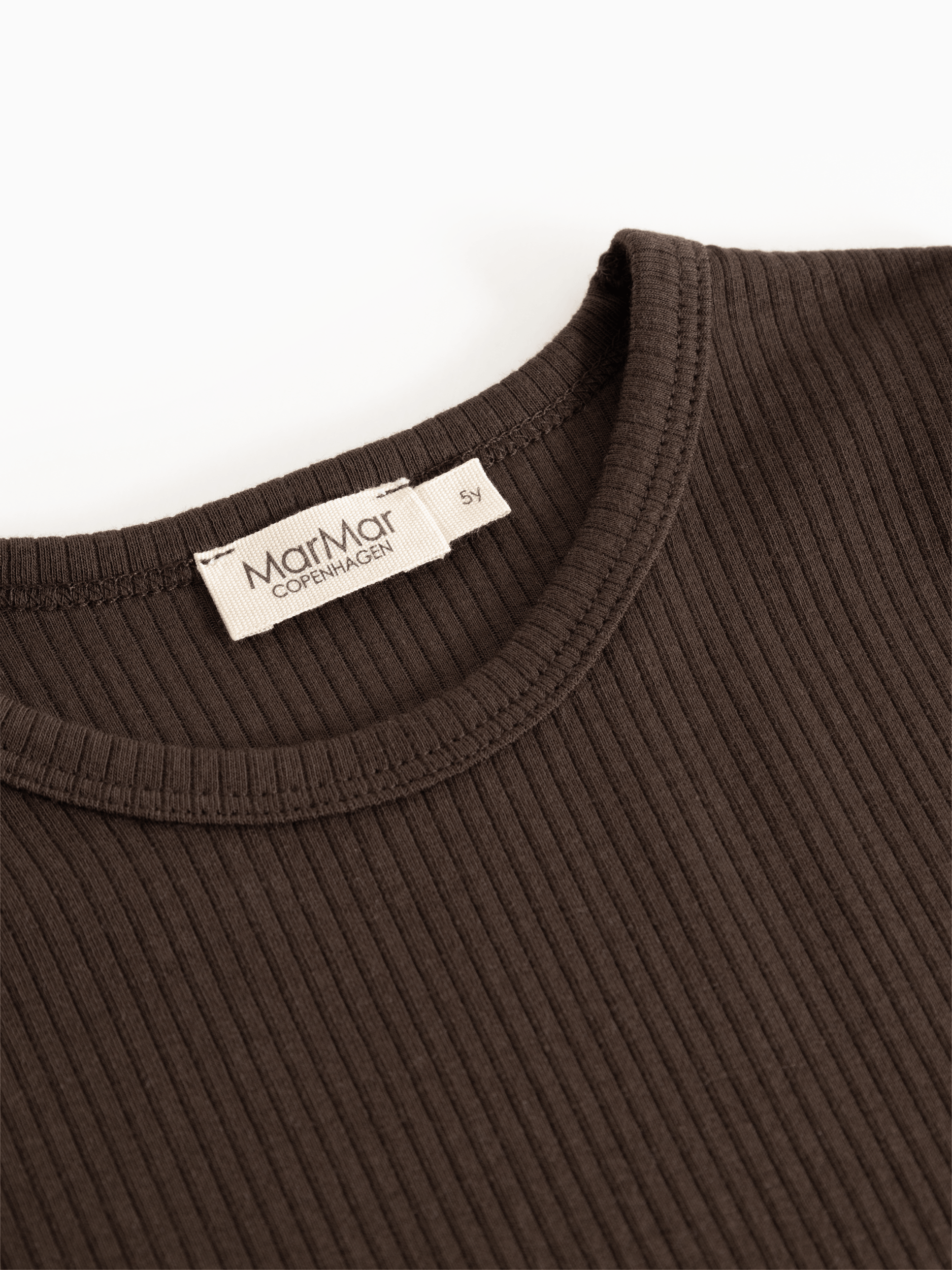 Marmar Copenhagen - Bluse - Rib - Dark Roast - Billede 3