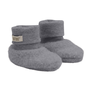 Huttelihut - Fleece Futter - Uld - Medium Grey Melange