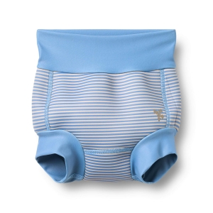 Wheat - Badeble - Neopren - Anker - Blue Swim Stripe