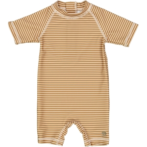Wheat - UV Badedragt - Cas - Golden Green Stripe