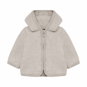 Huttelihut - Uld Fleece Jakke - Light Camel Melange