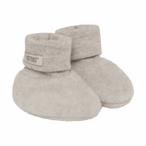 Huttelihut - Fleece Uld Futter - Light Camel Melange