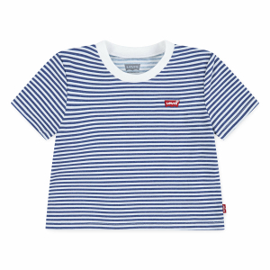 Levis - T-shirt - Striped Mini Batwing - Blue