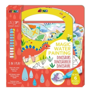 Avenir - Magisk Vand Maling - Dinosaur
