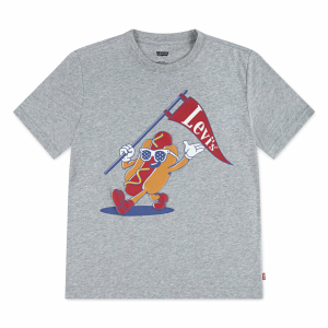 Levis - T-shirt - Hot Dog - Grey