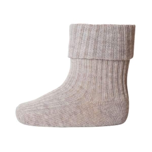 MP Denmark - Strømpe - Rib - Light Brown 489