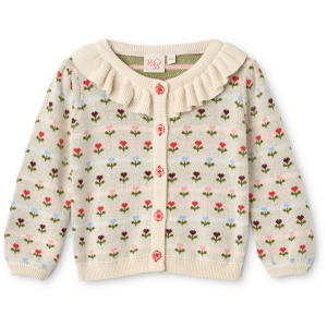 Flöss - Cardigan - Annabelle - Cream Multi Floral