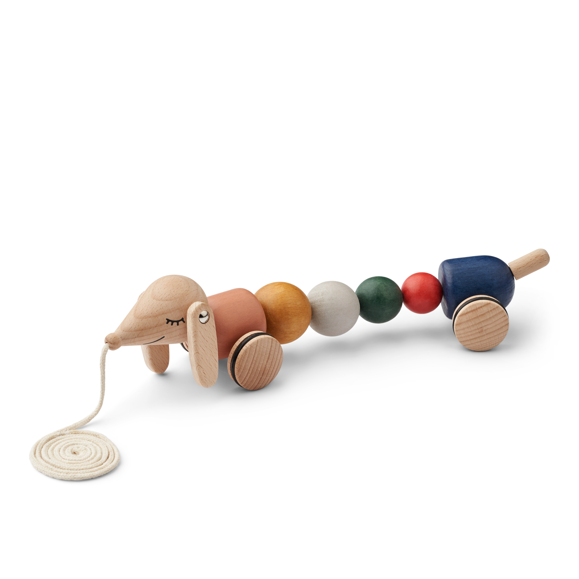 Liewood - Trækkehund - Barthes - Golden caramel Multi Mix