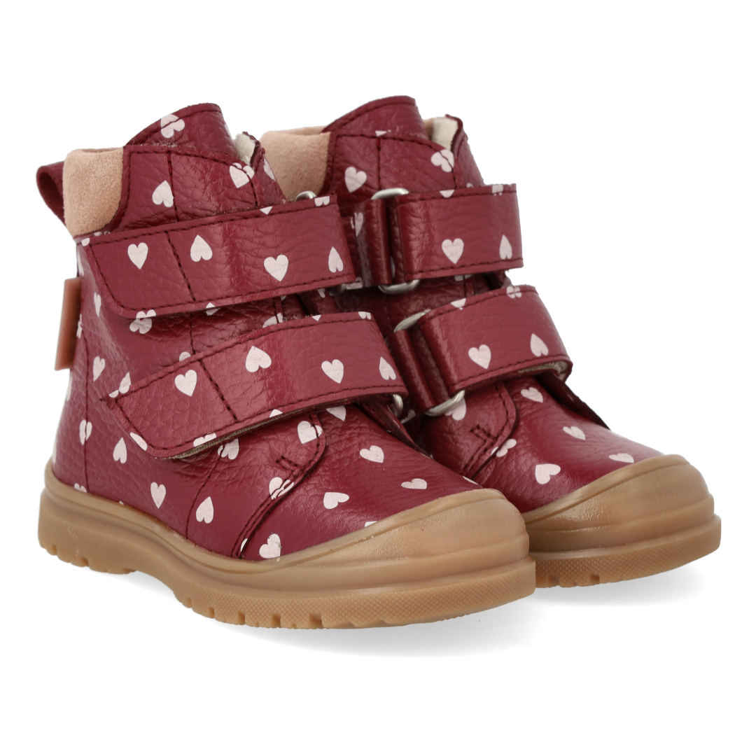 Angulus - Vinterstøvle m. TEX - Berry Hearts Rosebud