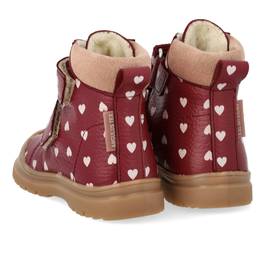 Angulus - Vinterstøvle m. TEX - Berry Hearts Rosebud - Billede 6