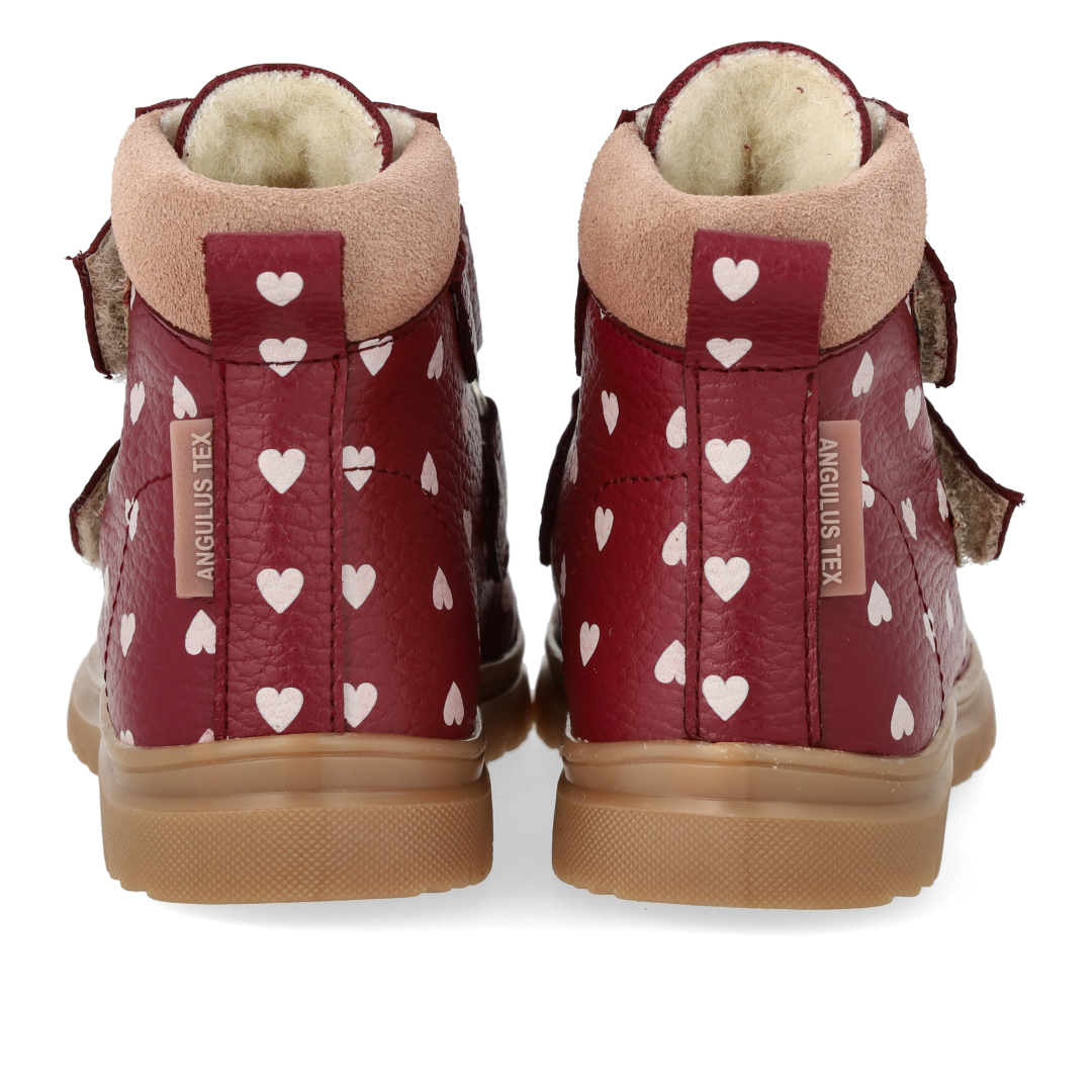 Angulus - Vinterstøvle m. TEX - Berry Hearts Rosebud - Billede 5
