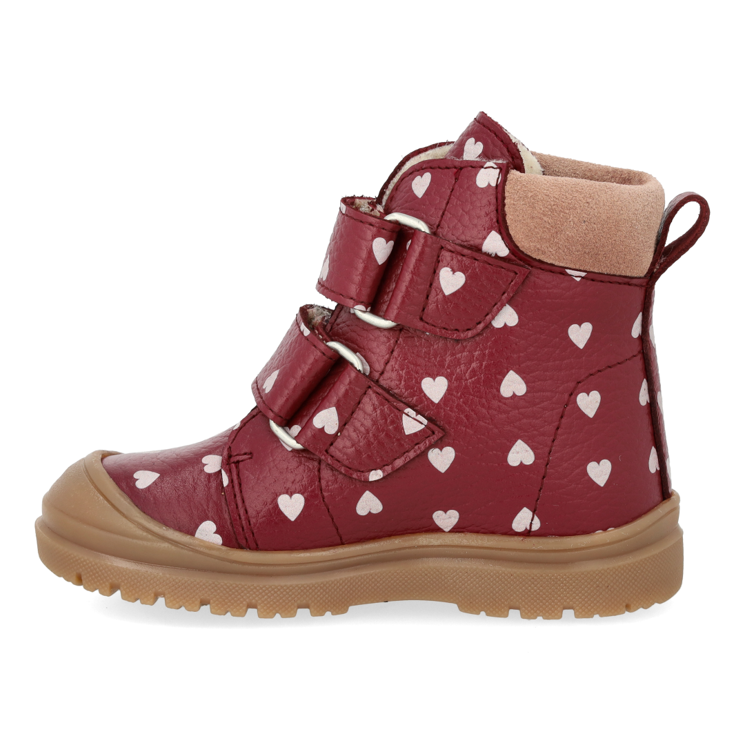 Angulus - Vinterstøvle m. TEX - Berry Hearts Rosebud - Billede 2