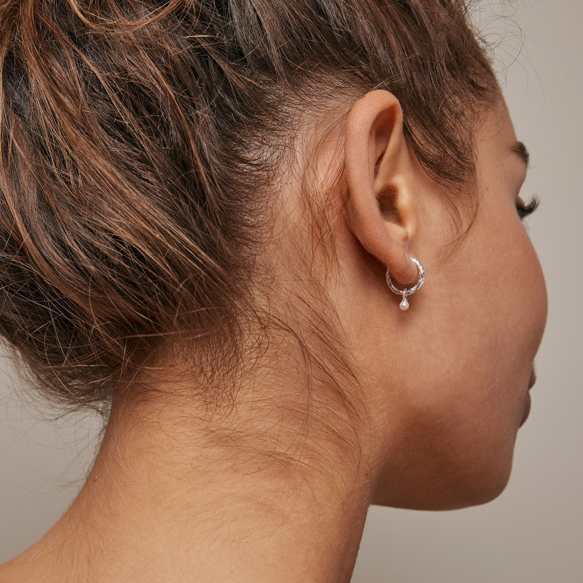 Enamel Copenhagen - Hoops - Belle Pearl - S - Billede 2