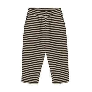 FLIINK - Sweatpants - Alvin Stripe - Coffee Bean Sandshell