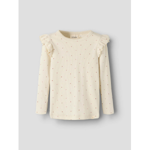 Lil´Atelier - Bluse - Rib - Gago - Turtledove Dot