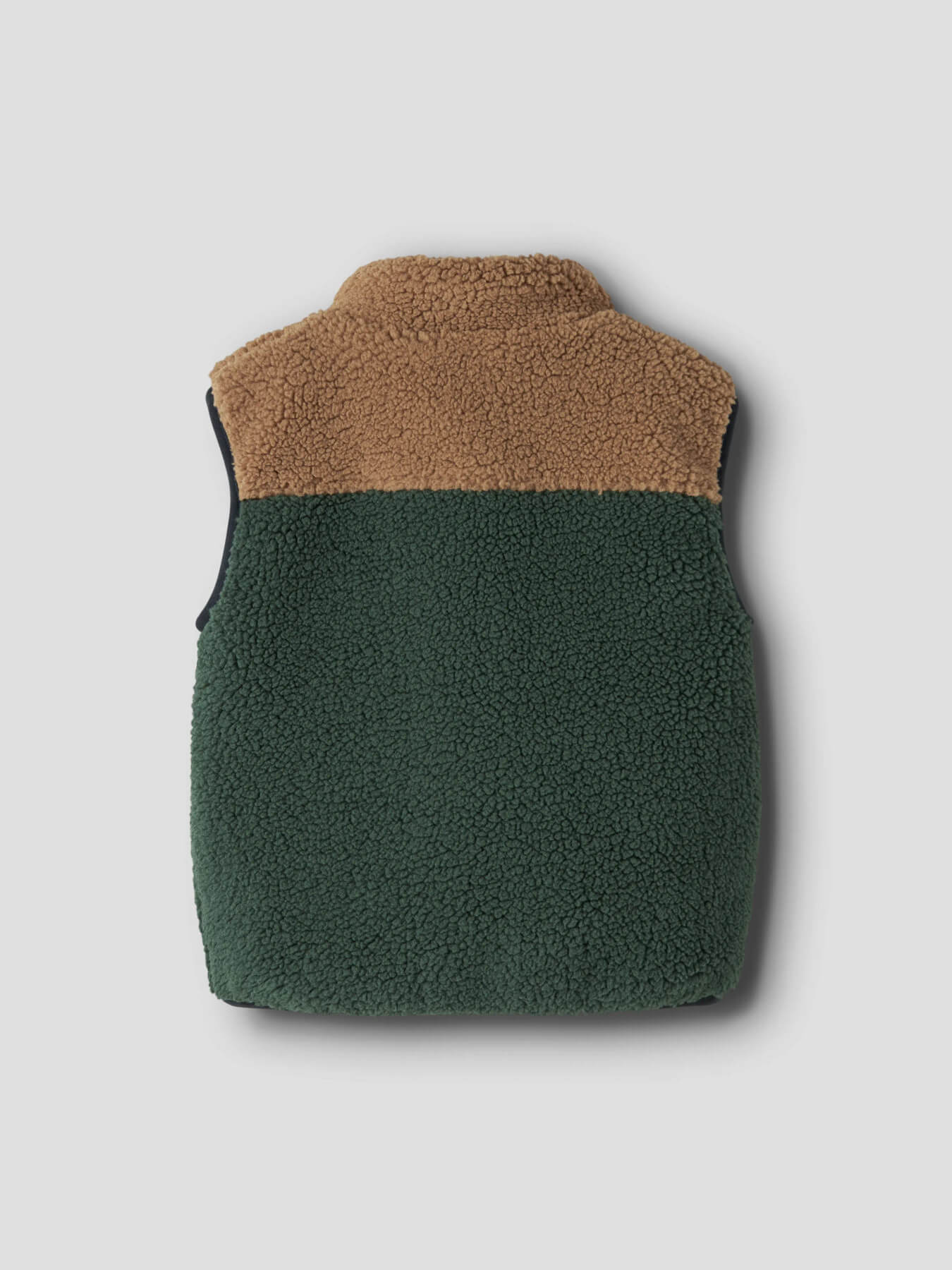 Name It - Teddy Vest - Macey - Jungle Green - Billede 5