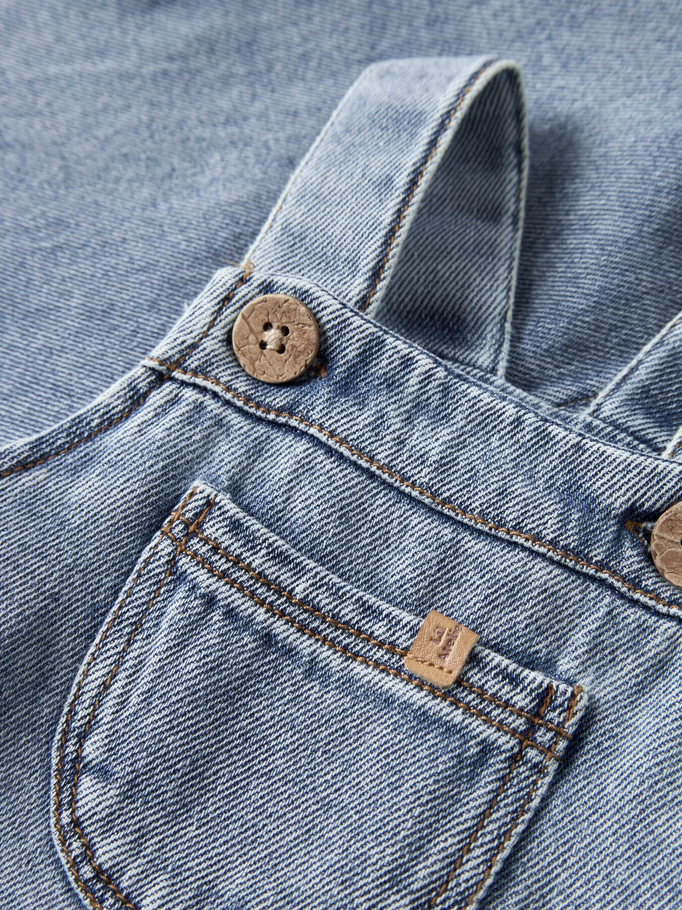 Lil' Atelier - Overall - Karole - Medium Blue Denim - Billede 3