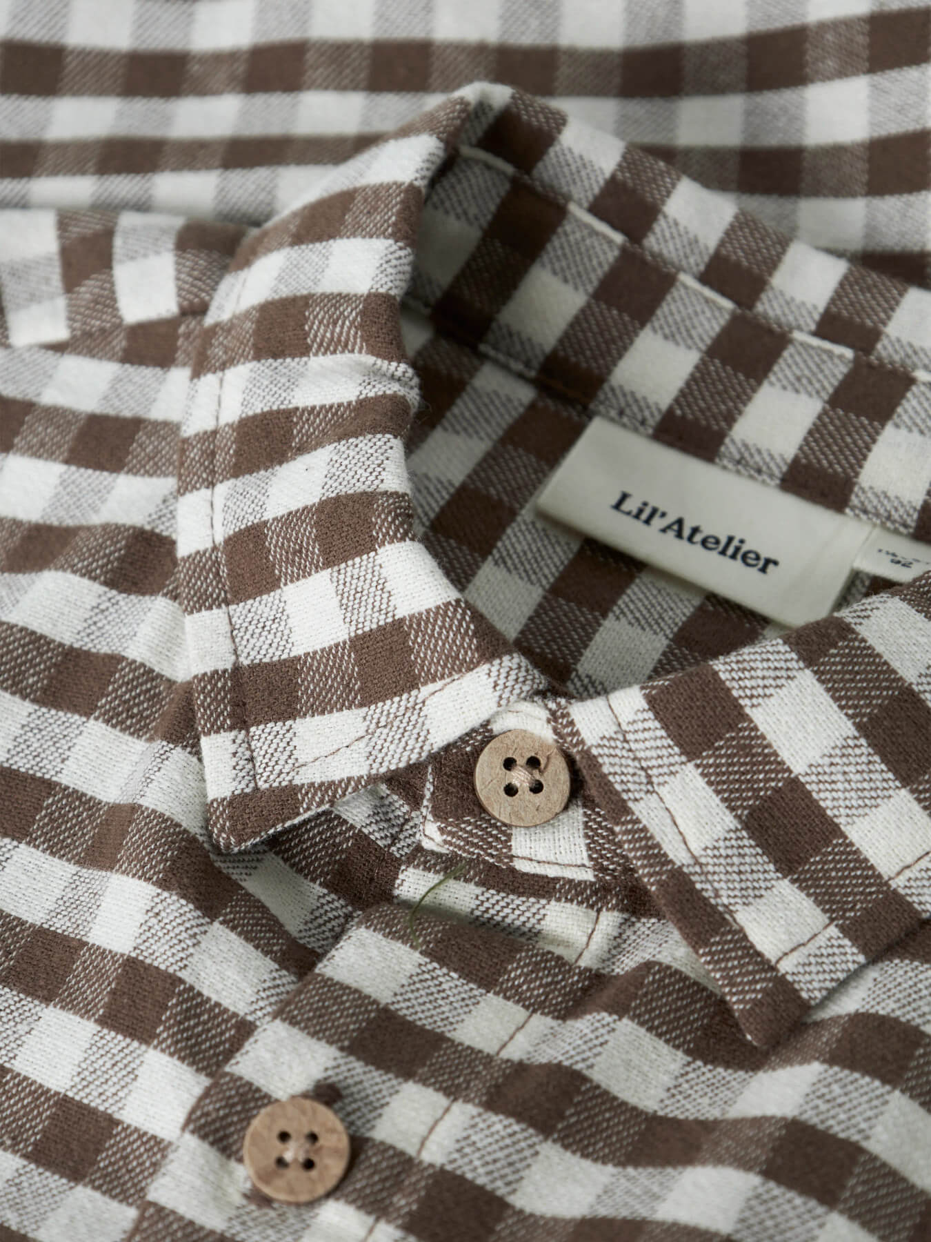 Lil´Atelier - Skjorte - Noki - Teak - Billede 2