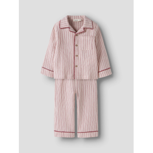 Lil' Atelier - Nattøj - Sage - Turtledove Biking Red